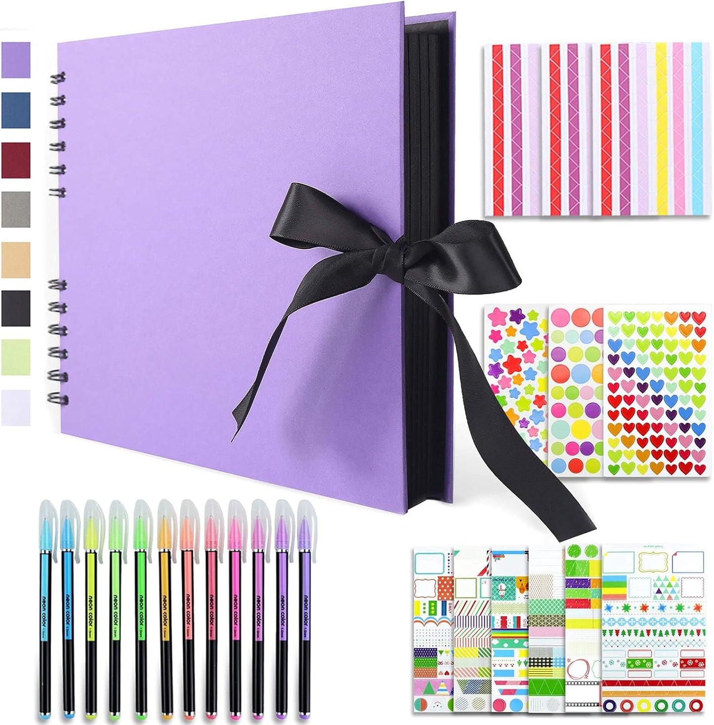 Elegant Scrapbook Photo Album – Preserve & Personalize Your Memories