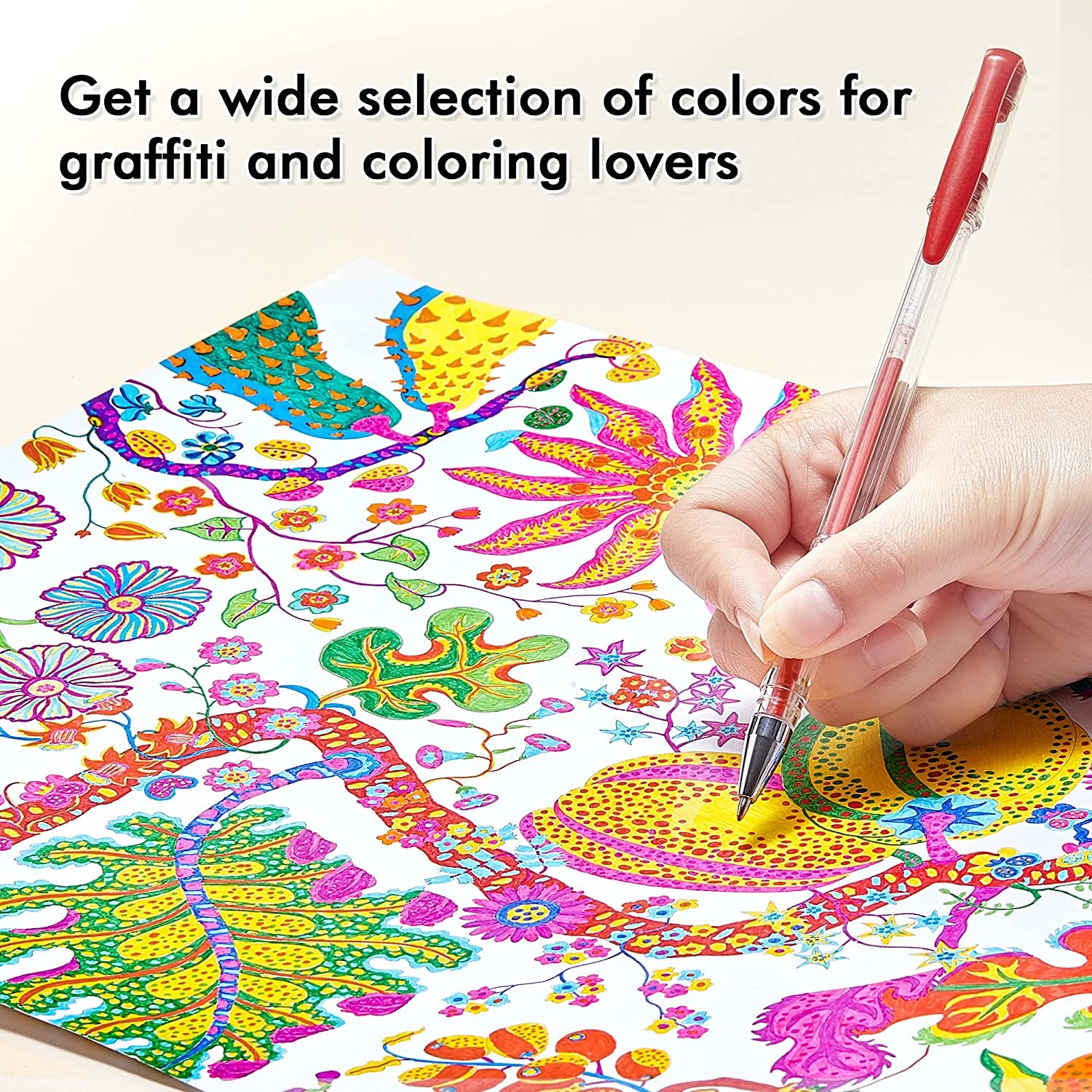 Shuttle Art 120-Colour Gel Pen Set – The Largest & Most Vibrant Collection