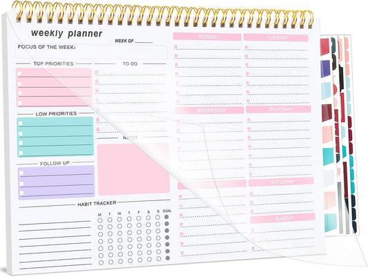 B5 Undated Weekly Planner – Organized, Spacious & Perfect for Productivity