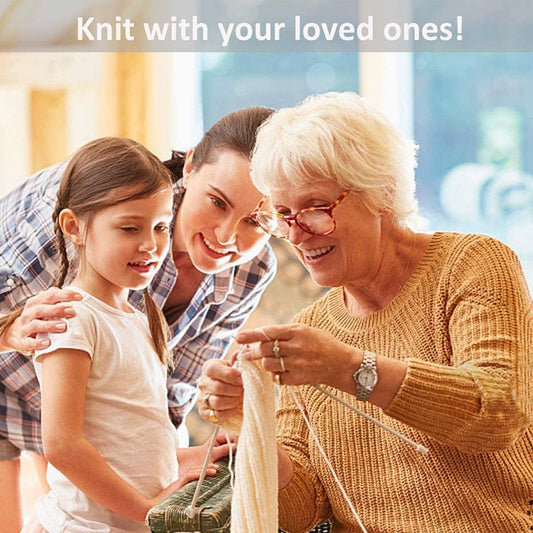 12-Color Acrylic Knitting Yarn Set – Soft, Durable & Perfect for DIY Crafts