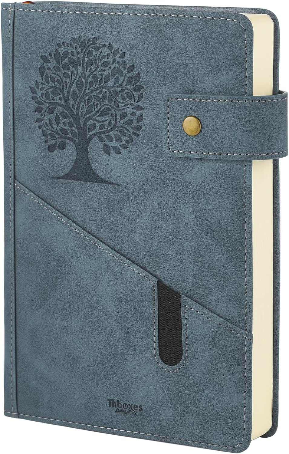 A5 Leather Journal – Elegant, Secure & Perfect for Everyday Use
