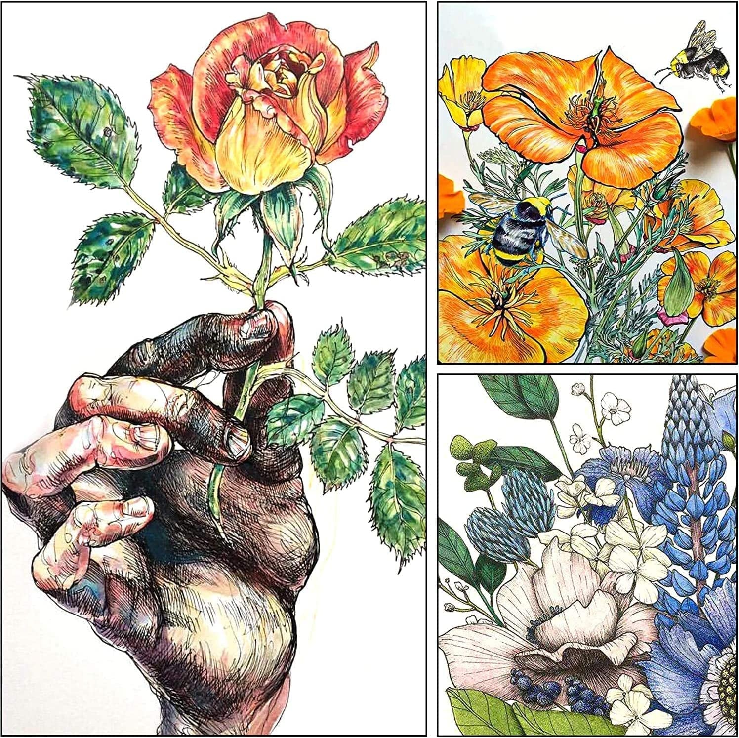 Shuttle Art 100-Colour Fineliner Pen Set