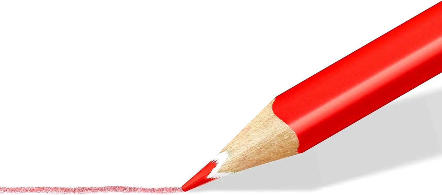 STAEDTLER Ergosoft Coloured Pencils – Vibrant Colours & Ergonomic Design for All Ages