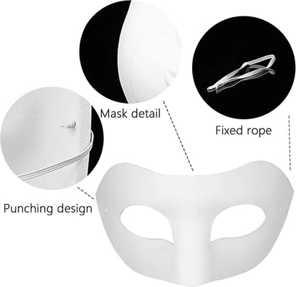 Blank Paper Mache Mask – Perfect for DIY Crafts & Creative Projects