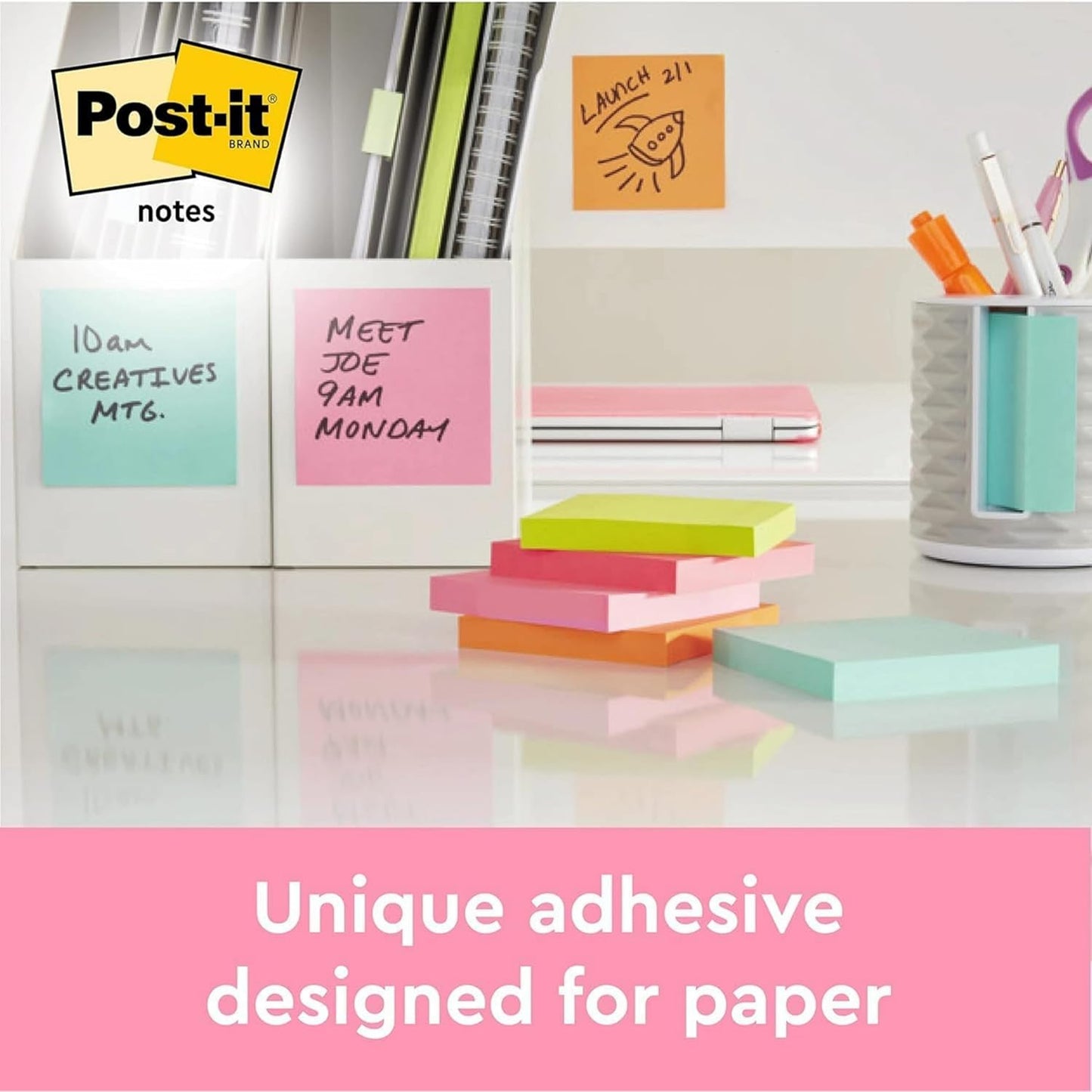 Post-it Notes Cube – Bright, Convenient & Perfect for Everyday Use