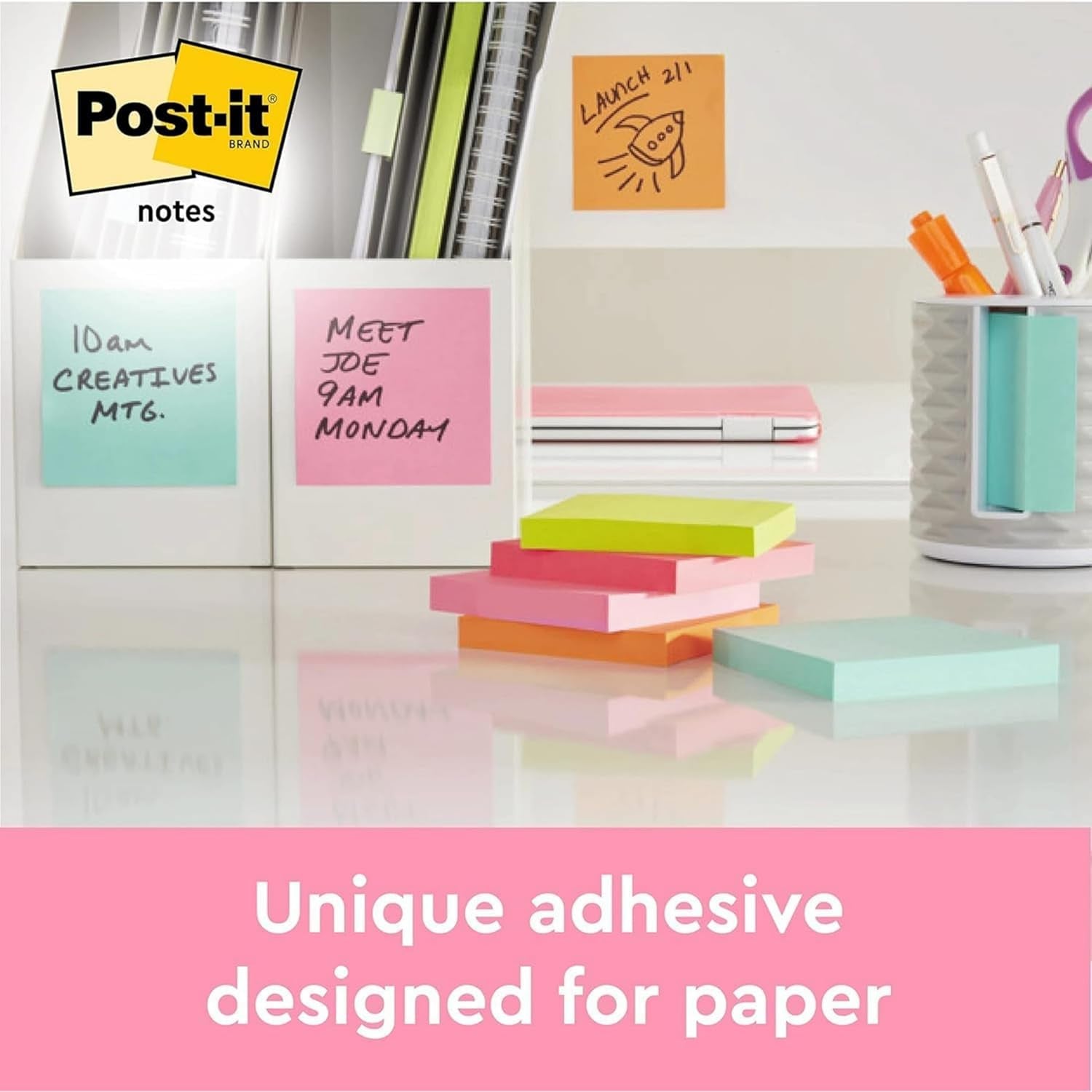 Post-it Notes Cube – Bright, Convenient & Perfect for Everyday Use