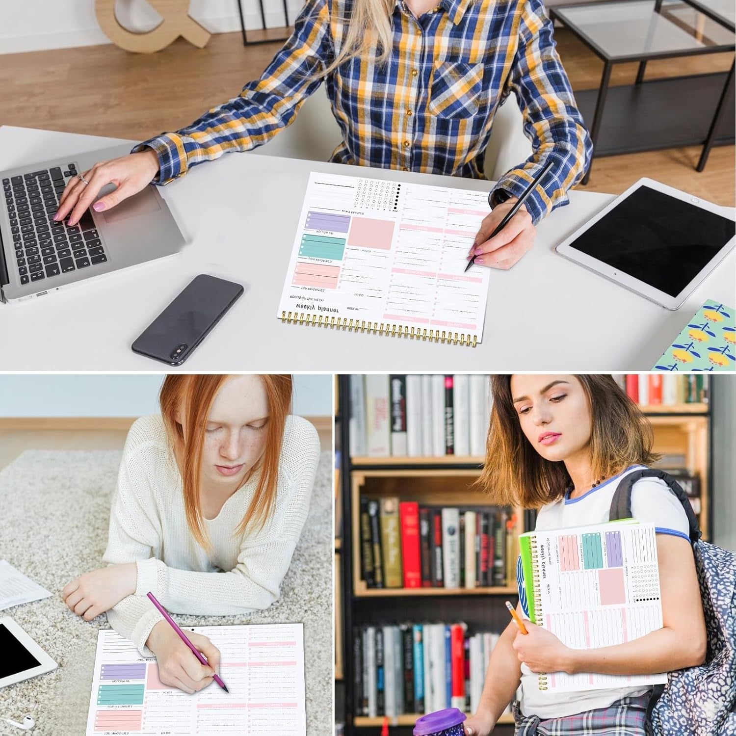 B5 Undated Weekly Planner – Organized, Spacious & Perfect for Productivity