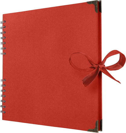 Elegant Scrapbook Memory Book – Preserve & Personalize Your Precious Moments