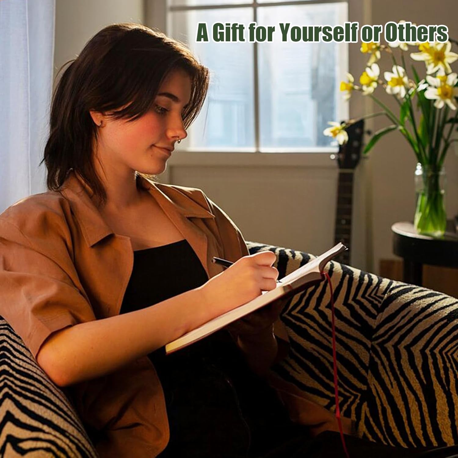 A5 Leather Journal – Elegant, Secure & Perfect for Everyday Use