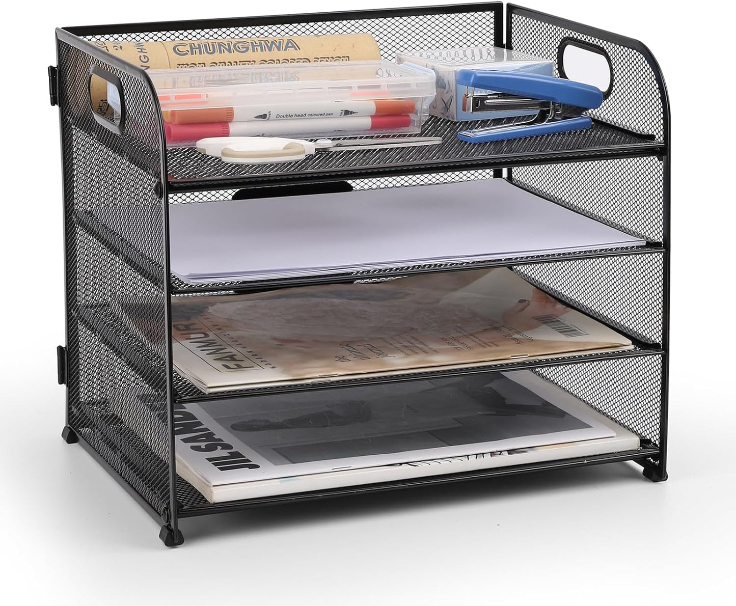 Letter Tray Organizer – 4/5/7 Tier A4 Paper Storage Rack