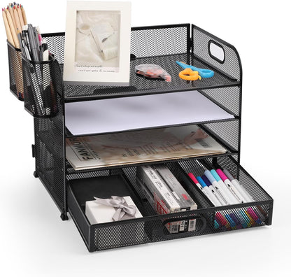 Letter Tray Organizer – 4/5/7 Tier A4 Paper Storage Rack