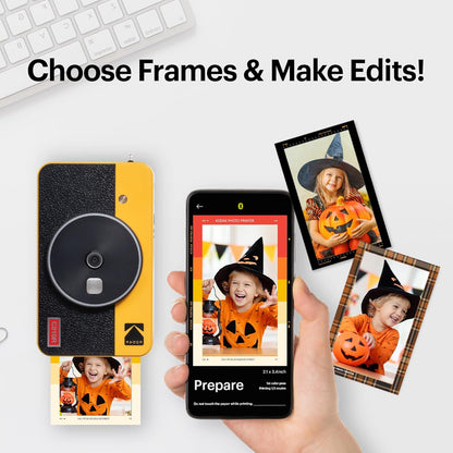Kodak Mini Shot 2 Retro – Instant Camera & Photo Printer