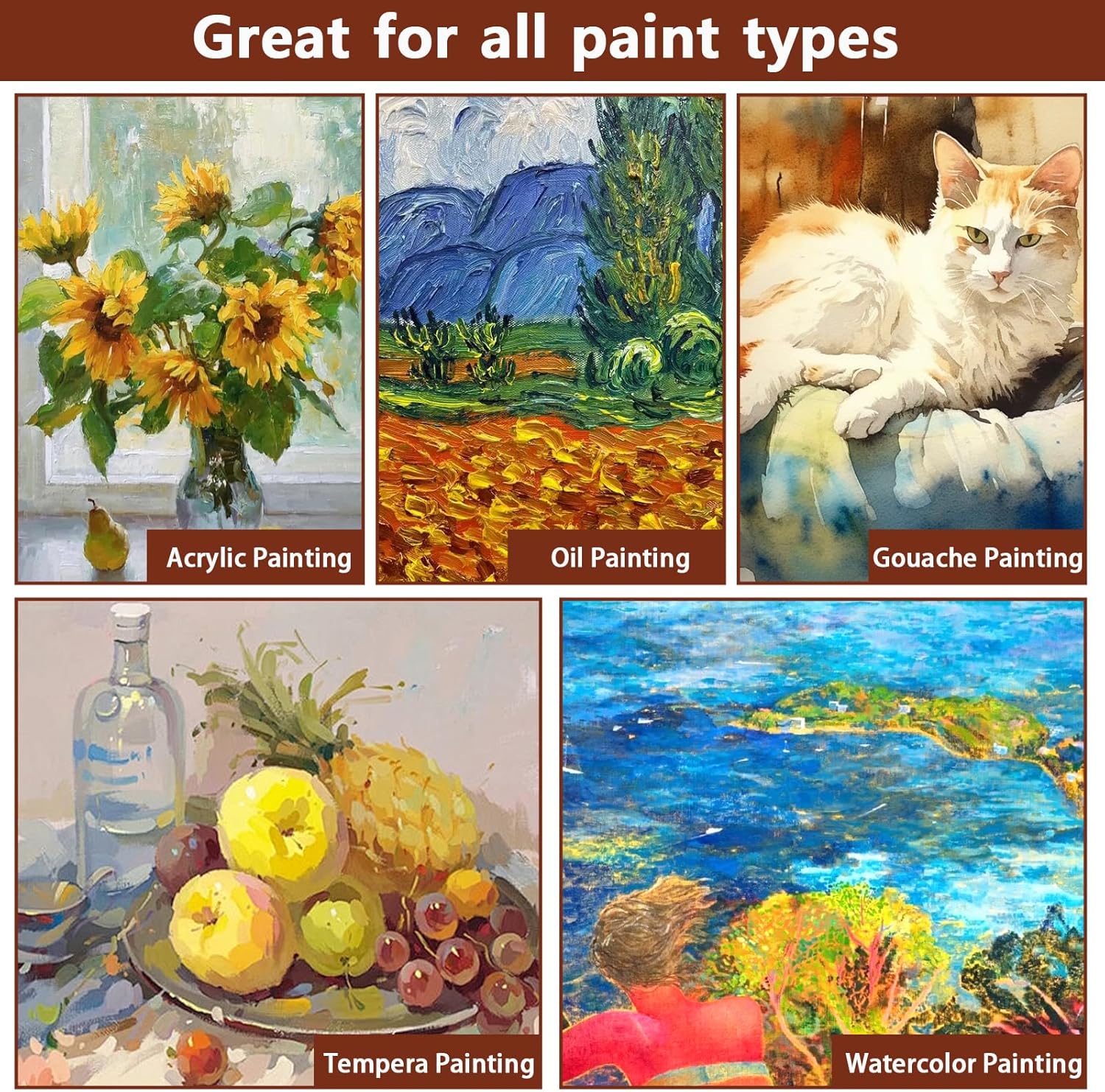 Cotton Paint Canvas Set – Premium Quality for Artists & Hobbyists