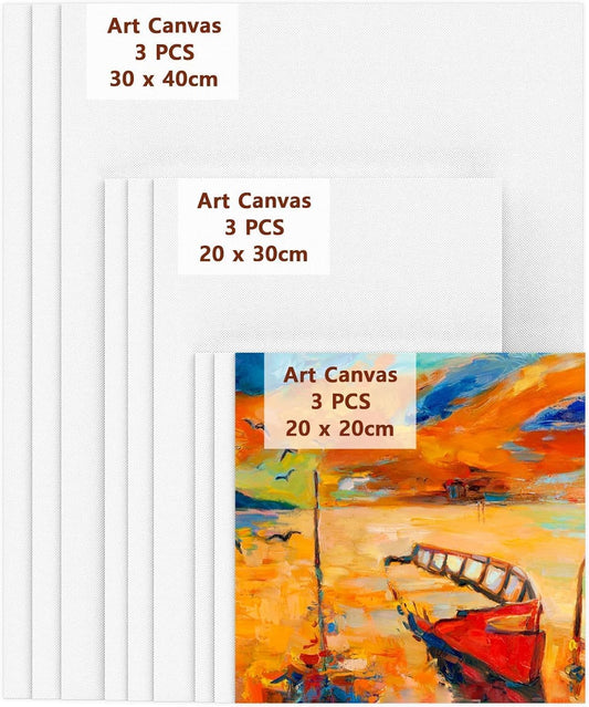 Cotton Paint Canvas Set – Premium Quality for Artists & Hobbyists