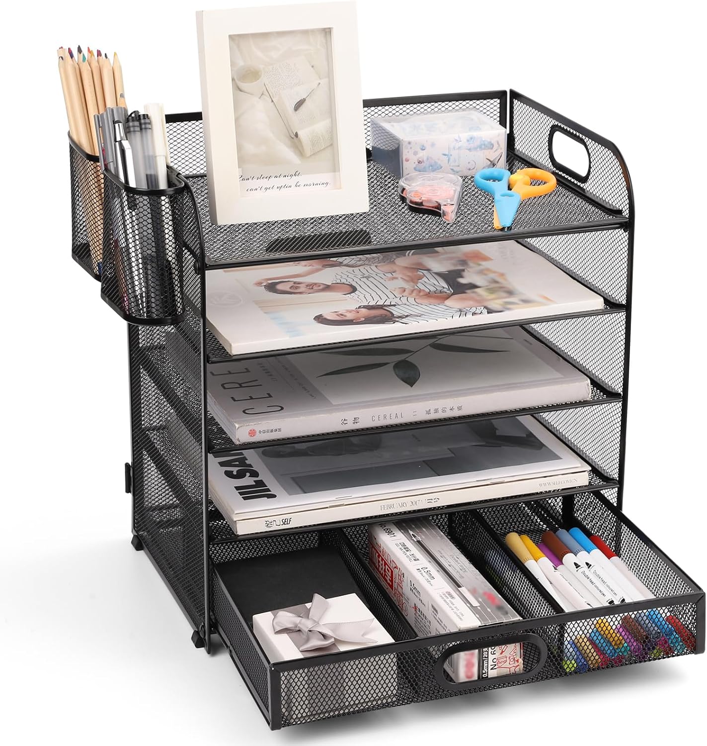 Letter Tray Organizer – 4/5/7 Tier A4 Paper Storage Rack