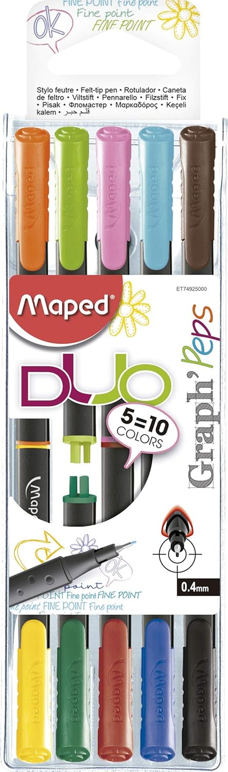 STAEDTLER Triangular Fine Liner Pens – Precision & Comfort for Effortless Writing