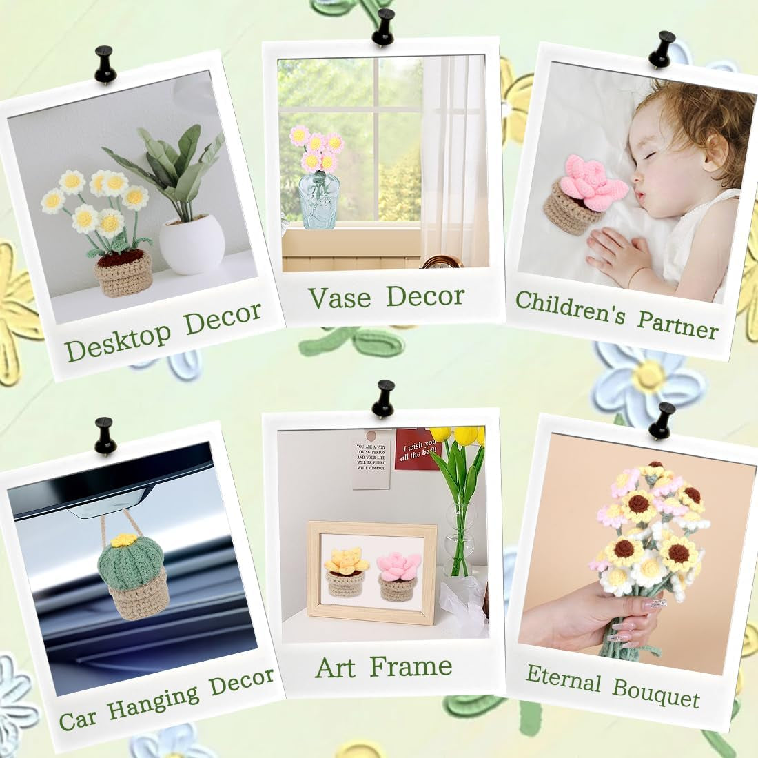 UHAPEER Crochet Kit – Complete Set for Beginners & DIY Enthusiasts