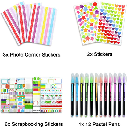 Elegant Scrapbook Photo Album – Preserve & Personalize Your Memories