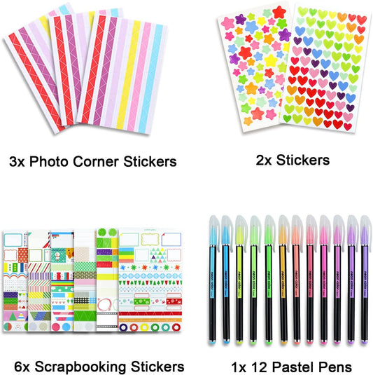 Elegant Scrapbook Photo Album – Preserve & Personalize Your Memories