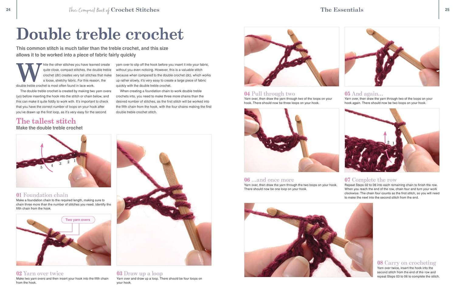 The Compact Book of Crochet Stitches – A Must-Have Guide for Every Crocheter