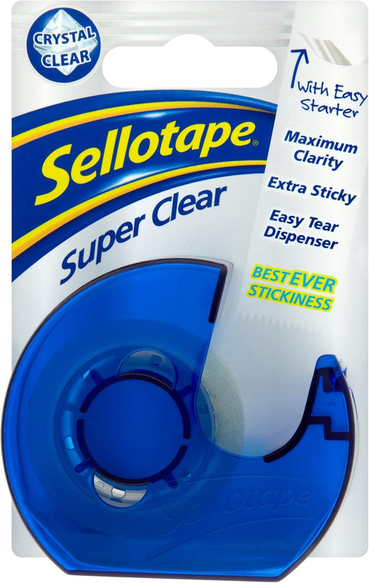 Sellotape Super Tape – High Clarity & Fuss-Free Wrapping