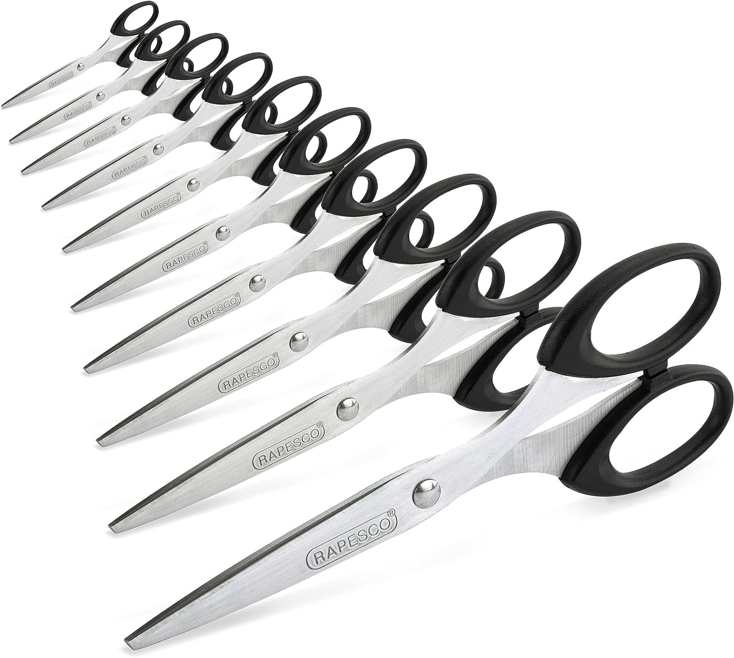 Rapesco Essential 21cm Stainless Steel Scissors – Durable, Versatile & Comfortable