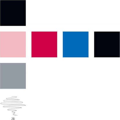 STAEDTLER Assorted Brush Lettering Set – High-Quality Pigment Arts Pens