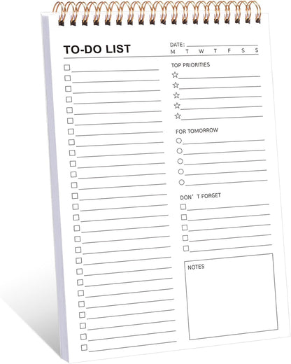 Undated Weekly Planner Pad – Flexible, Organized & Perfect for Productivity