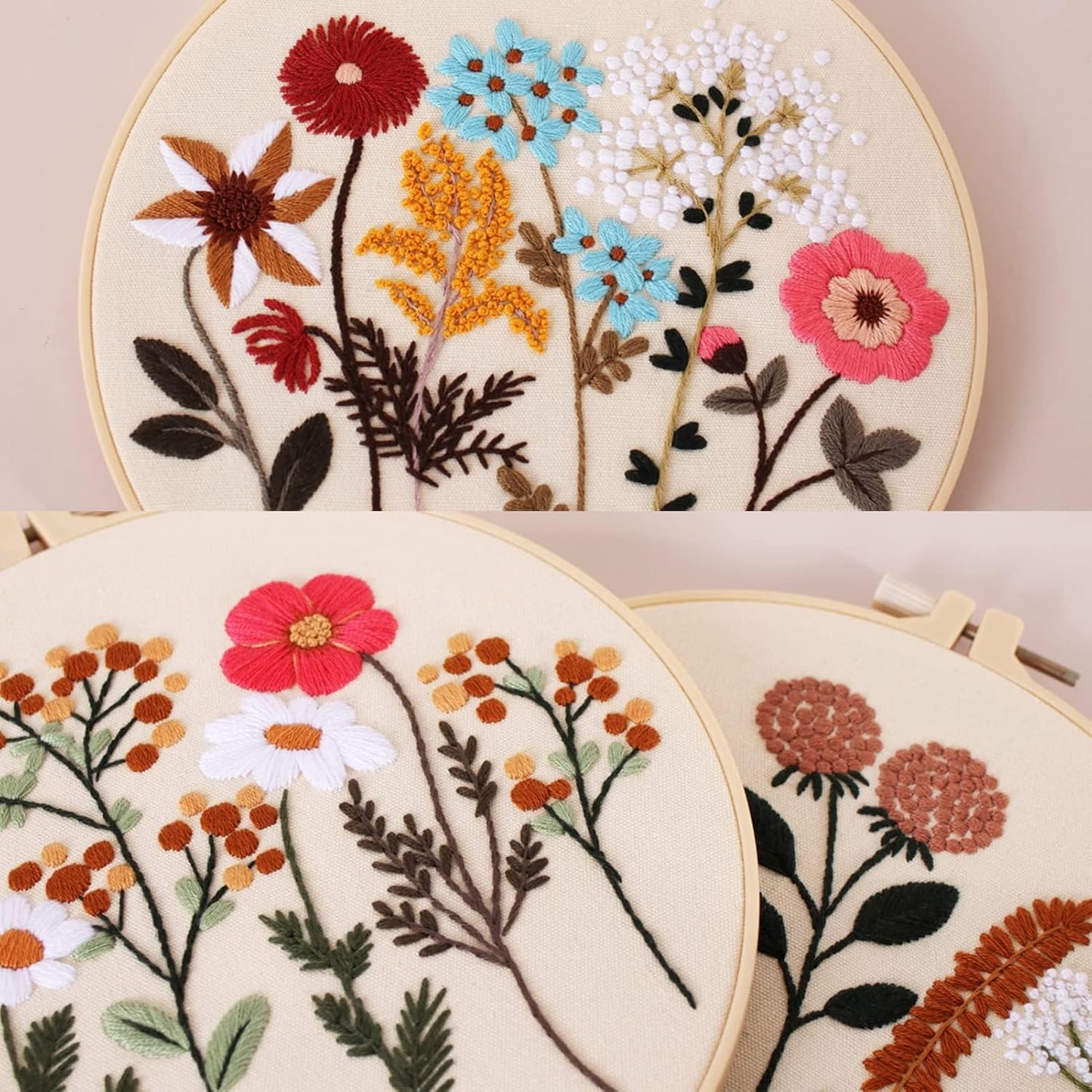Embroidery Starter Kit – Perfect for Beginners & Creative Crafting