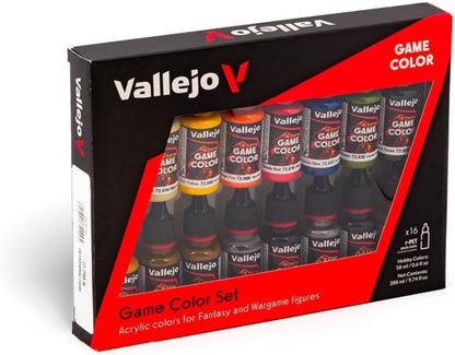 Vallejo Game Color Introduction Acrylic Paint Set – Perfect for Fantasy Miniatures