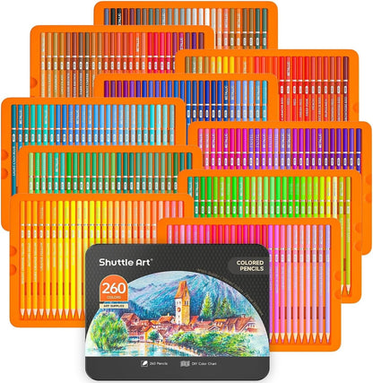 Professional Coloured Pencil Set – High-Quality Pencils for Artists & Colouring Enthusiasts