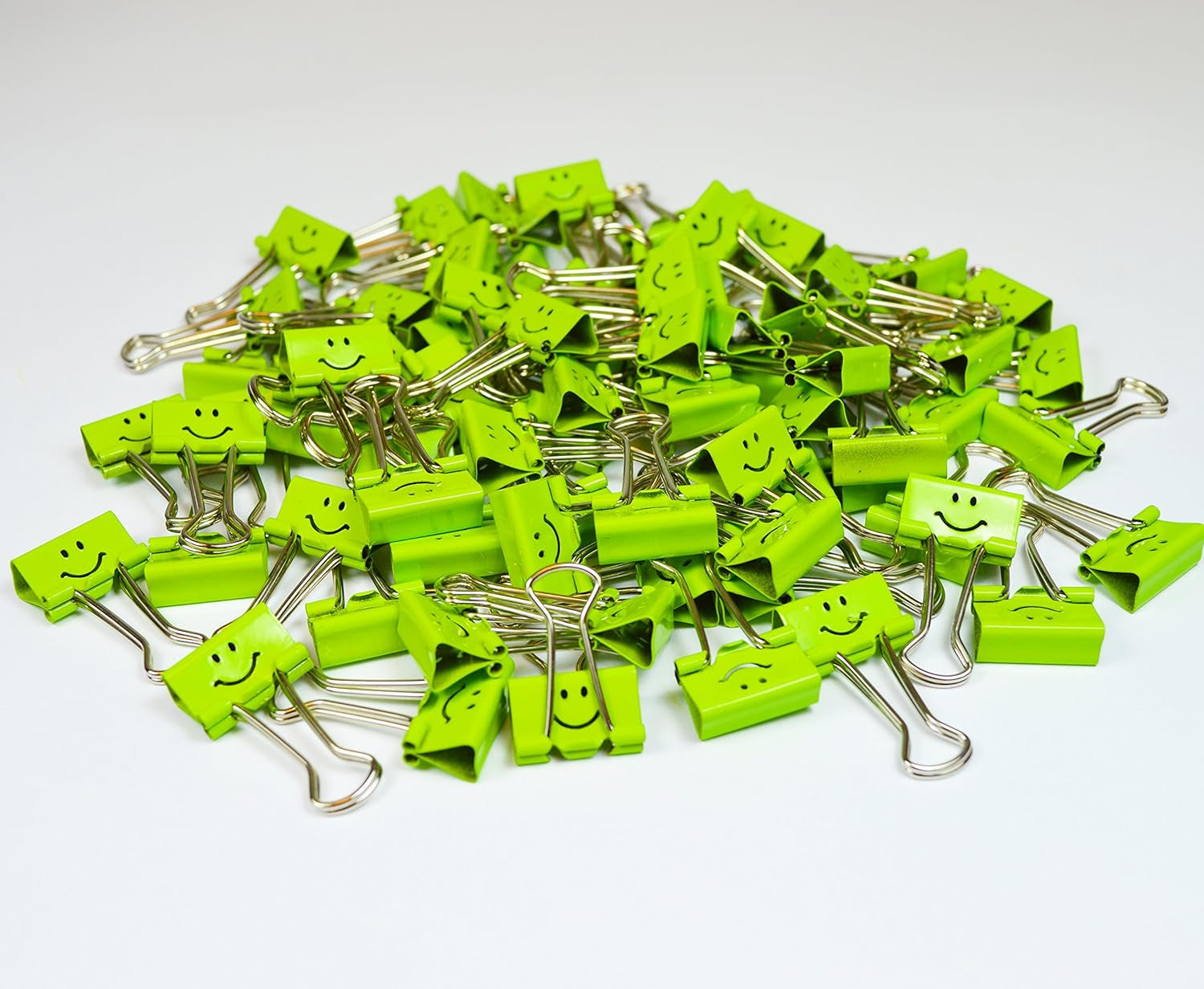 19mm Smiles Foldback Clips – Fun, Durable & Perfect for Organizing