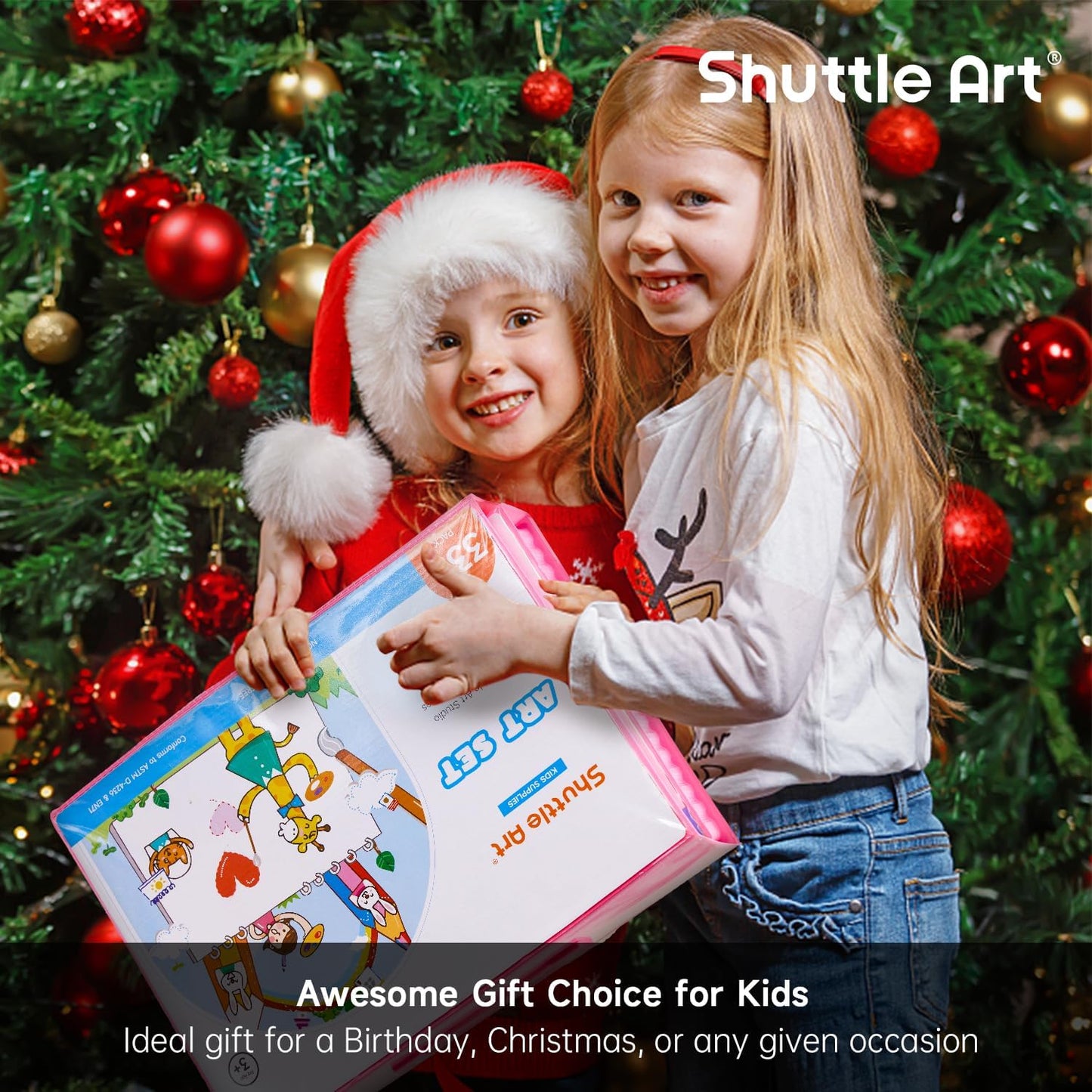 Shuttle Art 335-Piece Kids Art Set – A Complete Creative Kit