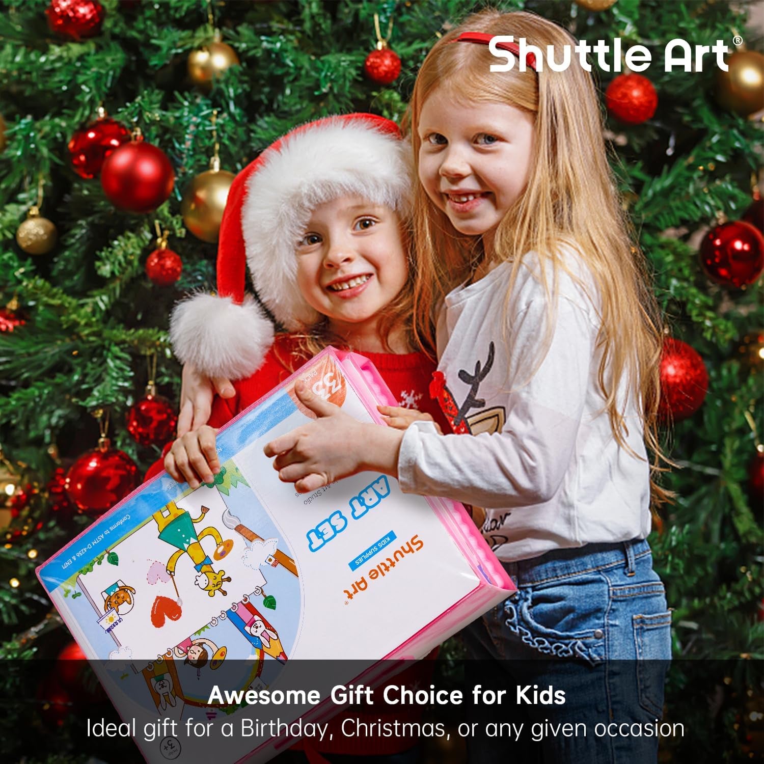 Shuttle Art 335-Piece Kids Art Set – A Complete Creative Kit
