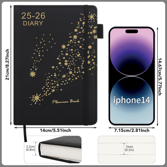A5 Academic Diary 2025-2026 – Elegant, Practical & Perfect for Daily Planning