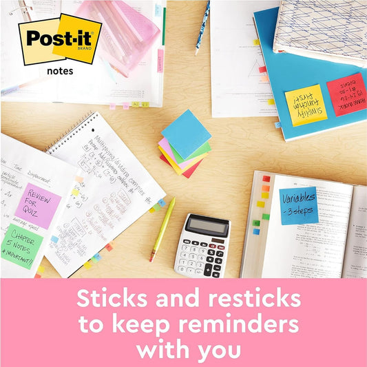 Post-it Notes Cube – Bright, Convenient & Perfect for Everyday Use