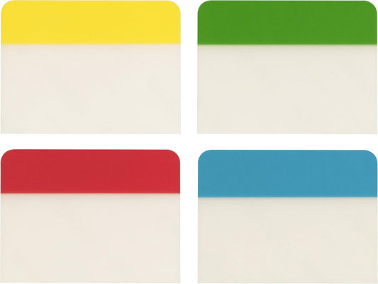 Snopake Filing Index Tabs – Durable, Repositionable & Perfect for Organization