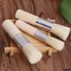 3-Piece Wooden Stencil Brushes Set – Round Head