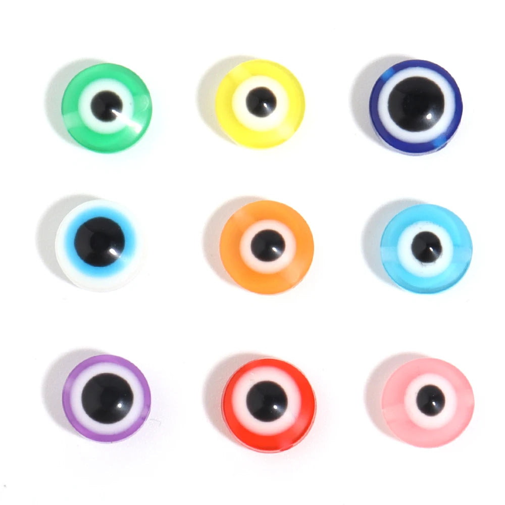 100pcs Round Resin Eyes