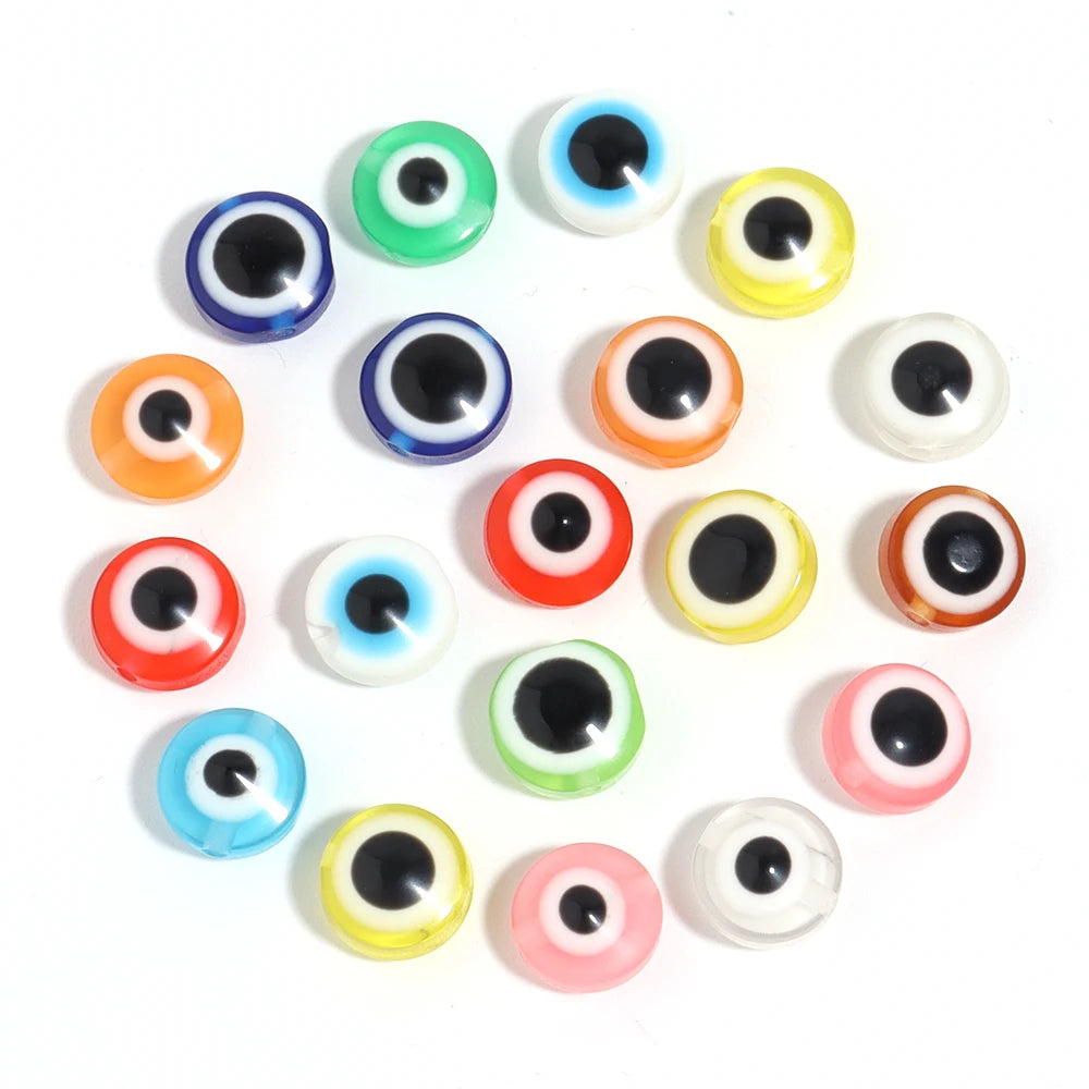 100pcs Round Resin Eyes