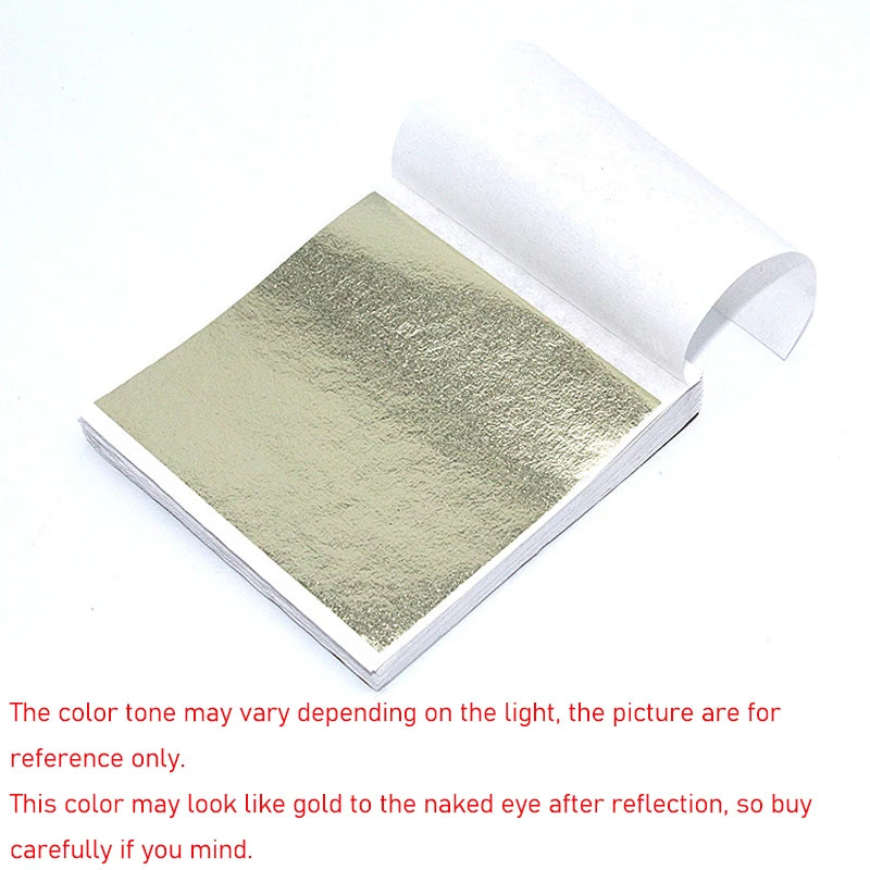 100pcs Imitation Foil Gilding Sheets