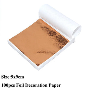 100pcs Imitation Foil Gilding Sheets