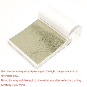 100pcs Imitation Foil Gilding Sheets