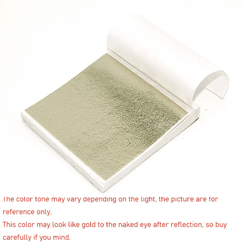 100pcs Imitation Foil Gilding Sheets