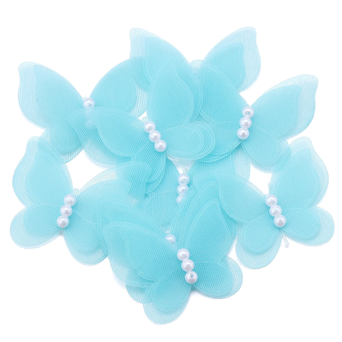 3D Organza Butterfly Appliques