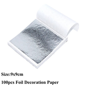 100pcs Imitation Foil Gilding Sheets