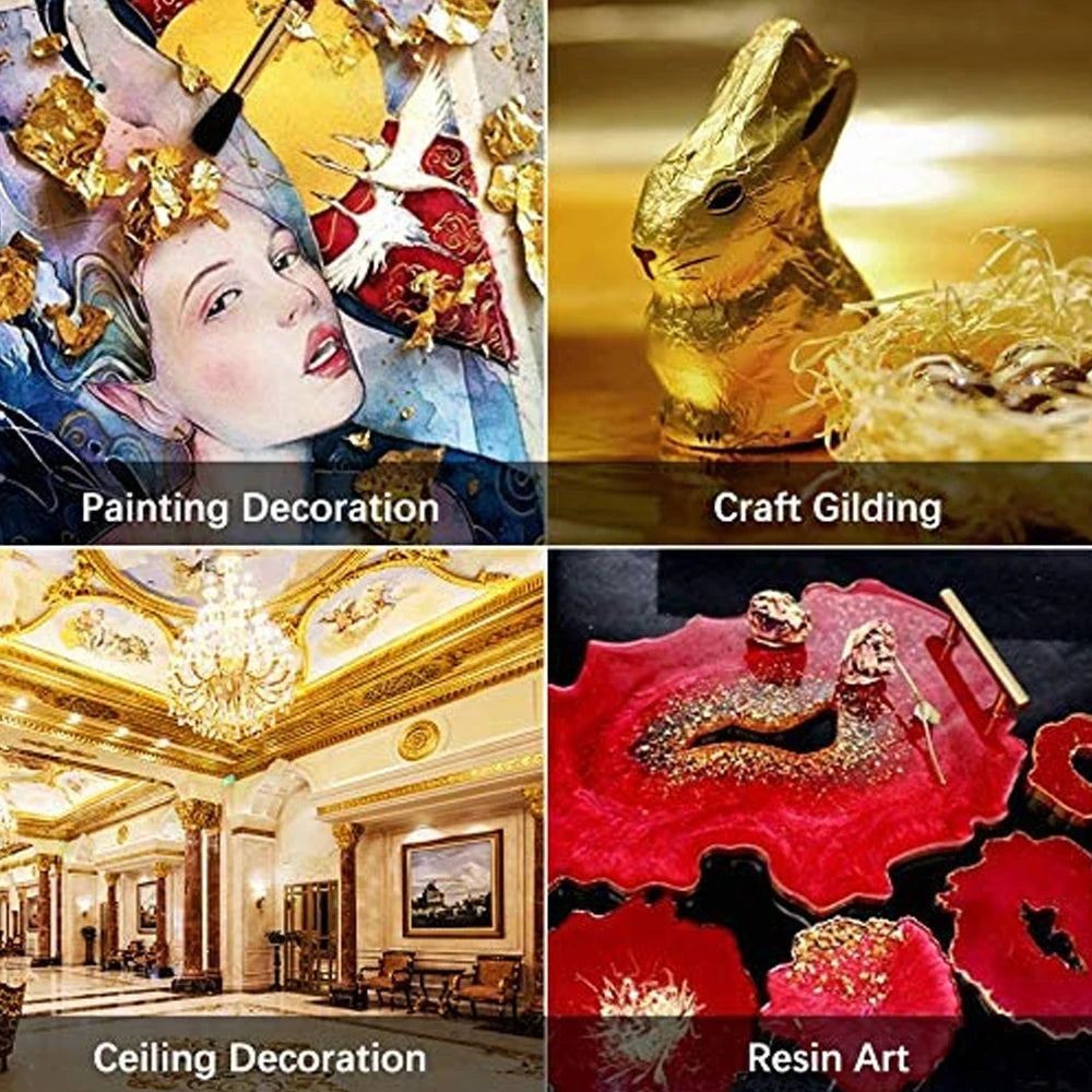 100pcs Imitation Foil Gilding Sheets