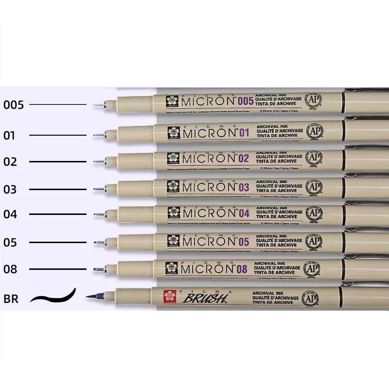 Pigma Micron Drawing Pens