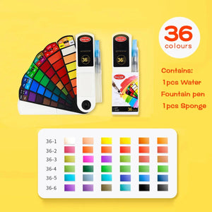 Watercolor Paint Set