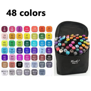 Double-Ended Oily Art Marker Set